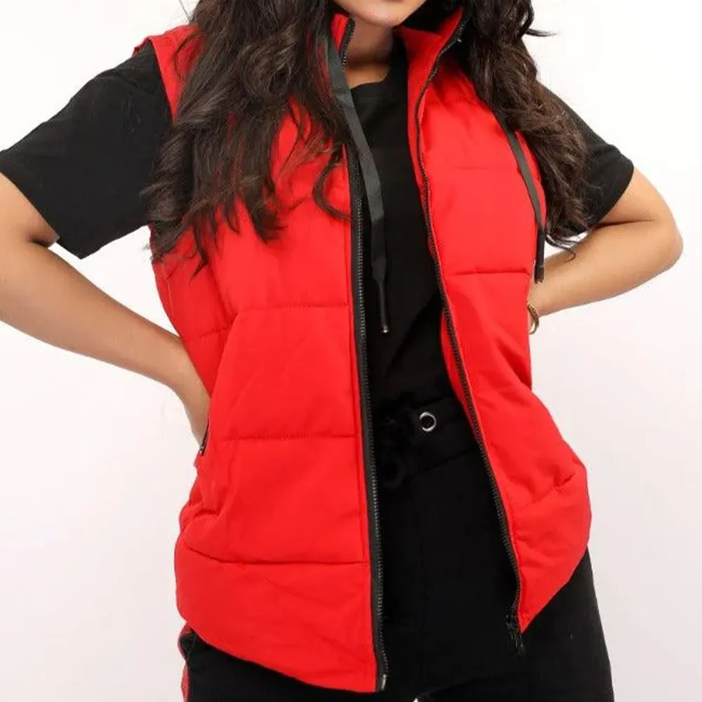women-puffer-jacket06 Sleeveless Puffer Jacket - Image 1
